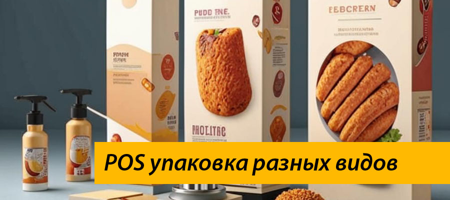 POS упаковка разных видов